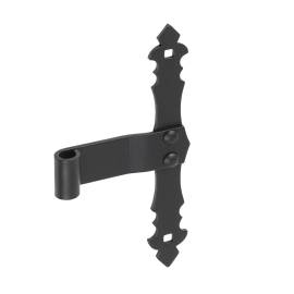 10 Pentures Zp 400 Fi 13 - 400X35/4.0 mm Diamètre 13 mm Noir - D-Work