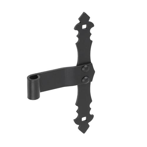 10 Pentures Zinguées 400x35x4 mm Ø13 mm - Noir - Fixation Robuste - D-Work