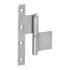 10 Pentures De Portail Avec Serrure Zzb 200 - 200X95X35X2.5 mm - D-Work