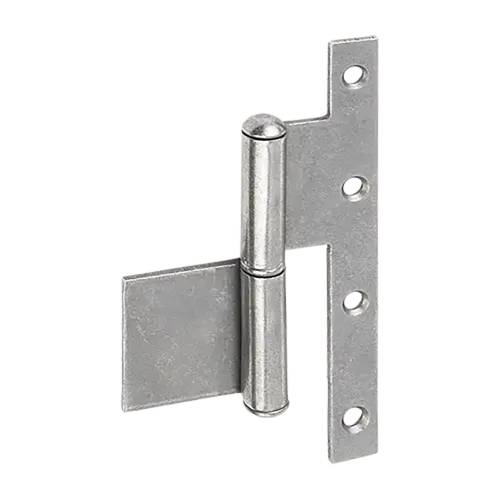 10 Pentures De Portail Avec Serrure Zzb 250 - 250X95X35X2.5 mm - D-Work