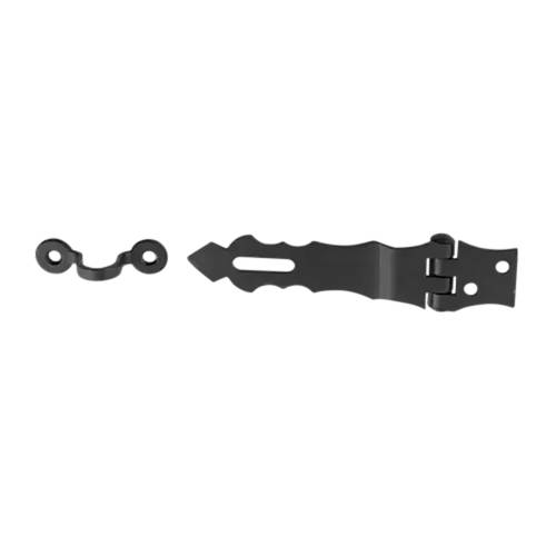 10 Moraillons De Sécurité Zwk 105 - 105X40X1.8 mm Noir - D-Work