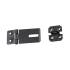 10 Verrous De Porte Droits 120x45 mm - Acier - Fixation Fiable - D-Work