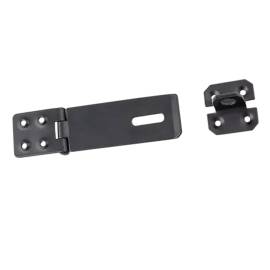 10 Verrous de Porte Droits 140x55 mm - Acier - Fixation Fiable - D-Work