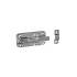10 Verrous de Fermeture WZP 80x30x3 mm - Acier Zingué - Fixation Fiable - D-Work