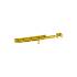 20 Loquets WZD 100 100x46x1 mm - Noir - Fixation Fiable - D-Work