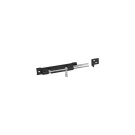 12 Loquets 140x46x1 mm - Noir - Fixation Fiable - D-Work