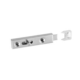 10 Verrous De Jardin Wogo 120 - 120X20 mm Noir - D-Work