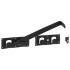 2 Verrous Renforcés WCZ 350x200x2,5 mm - Noir - Sécurité Renforcée - D-Work