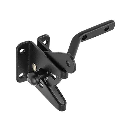 10 Verrous À Ressort Poignée Bois Wsp 420 - 420X190X50 mm Noir - D-Work