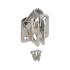 6 Verrous à Targette Bois 120x60x1,3 mm - Acier - Fixation Fiable - D-Work