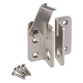 6 Verrous à Targette WRG 240x60x2 mm - Acier - Fixation Fiable - D-Work