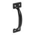 2 Supports de Portail ST 250 250x14 mm - Blanc - Fixation Robuste - D-Work