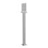 Support De Poteau Zno Psw 70 R500 - 70X641X130X8.0 mm Galvanisé À Chaud - D-Work