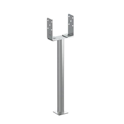 Support De Poteau Zno Psru 60-200 R500 - 0-200X638X136X4.0 mm Galvanisé À Chaud - D-Work