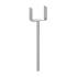 Support De Poteau Zno Ps 140U/500 - 141X624X124X4.0 mm - D-Work