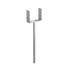 Support de Poteau ZNO PSRU 0-200x634x136x4 mm Fi22 - Acier - Fixation Robuste - D-Work