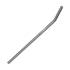 10 Supports de Poteau à Visser PWE 420x15 mm - Barre 420 mm - Fixation Robuste - D-Work