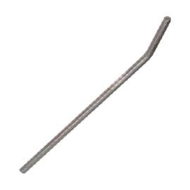 10 Supports de Poteau à Visser PWE 420x15 mm - Barre 420 mm - Fixation Robuste - D-Work