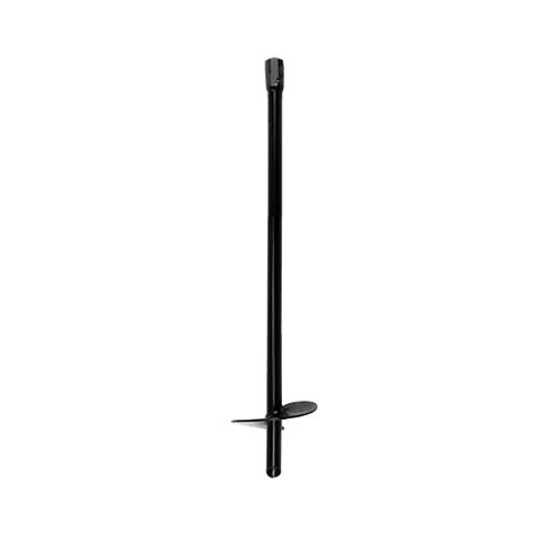 Support de Poteau à Visser 60x600x17,2 mm M12 - Acier - Fixation Robuste - D-Work