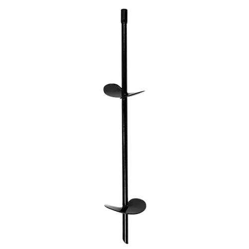 Support de Poteau à Visser 150x800x17,2 mm M16 - Acier - Fixation Robuste - D-Work