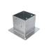 Pied De Poteau À Boulonner Psp 140 - 141X150X220X2.5 mm - D-Work