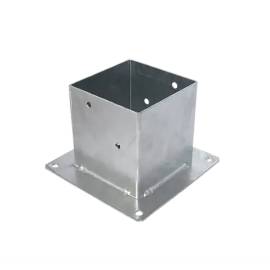 Pied De Poteau À Boulonner Psp 140 - 141X150X220X2.5 mm - D-Work