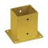 Support de Poteau ZNZ PSP 101x150x150x2 mm - Galvanisé Zingué Bichromaté - D-Work