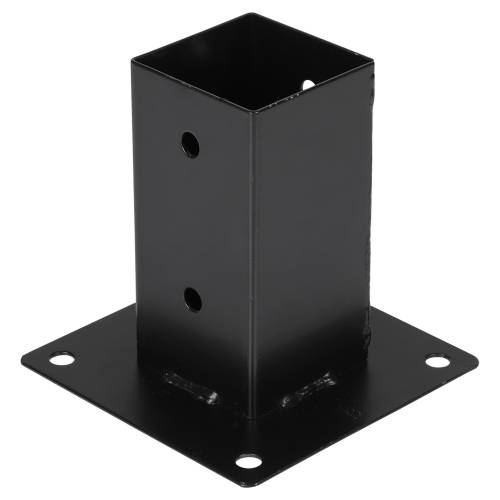Support De Poteau C PSP 121x150x180x2,0 Mm - Peint Noir - D-Work