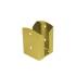 Support De Poteau Znz Pspw 100 - 101X150X2.5 mm Galvanisé Jaune - D-Work