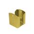 Support de Poteau ZNZ PSPW 121x150x2,5 mm - Galvanisé Jaune - D-Work