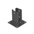 Support De Poteau An Pspd 70 - 71X150X2.0 mm Peint Anthracite - D-Work
