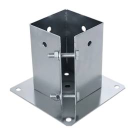 Support De Poteau Pspa 100 - 101X150X2.0 mm - D-Work