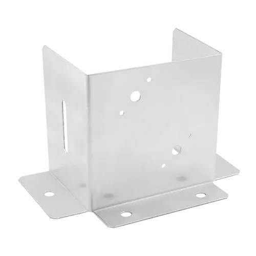 10 Pieds De Poteau À Boulonner Psp 150 Dx Pied - 150X154X2.5 mm Ouvert (Acier Zingué) - D-Work