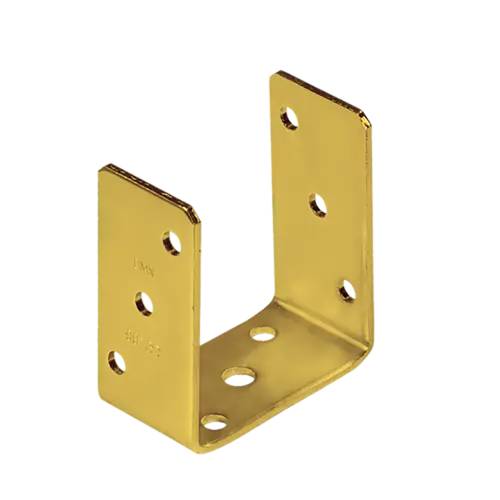 10 Pieds De Poteau Znz Pso 100 Support - 101X120X60X4.0 mm Galvanisé Zingué Bichromaté - D-Work