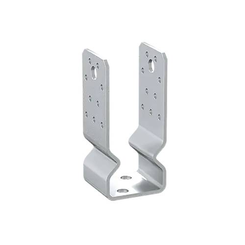 6 Pieds De Poteau Zno Pssoz 60 Support - 61X150X60X4.0 mm Galvanisé À Chaud - D-Work