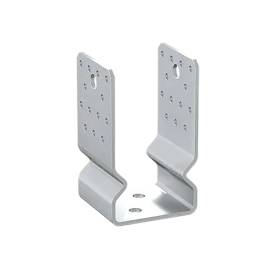 6 Pieds De Poteau Zno Pssoz 80 Support - 81X150X80X4.0 mm Galvanisé À Chaud - D-Work