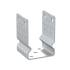 6 Pieds De Poteau Zno Pssoz 100 Support - 101X150X100X4.0 mm Galvanisé À Chaud - D-Work