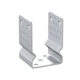 6 Pieds De Poteau Zno Pssoz 100 Support - 101X150X100X4.0 mm Galvanisé À Chaud - D-Work