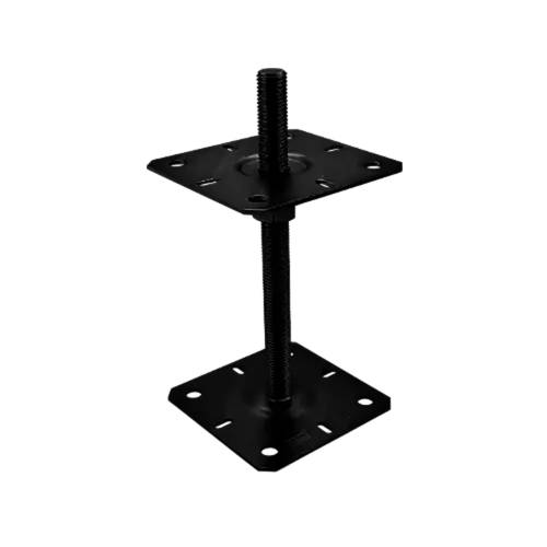 4 Pieds De Poteau Ktl Psr 130 M20 Support - 130X250X3.0 mm Cataphorèse - D-Work
