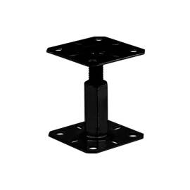 4 Pieds De Poteau Ktl Pr 100/100 Support - 100X100X100-150X3.0 mm Cataphorèse - D-Work