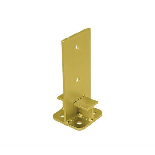 Support De Poteau Znz Puw 90 - 90X200X6.0 mm Galvanisé Zingué Bichromaté - D-Work