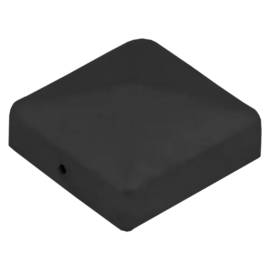 10 Capuchons De Poteau Dk 70x70x1,0 Peint Noir - D-Work