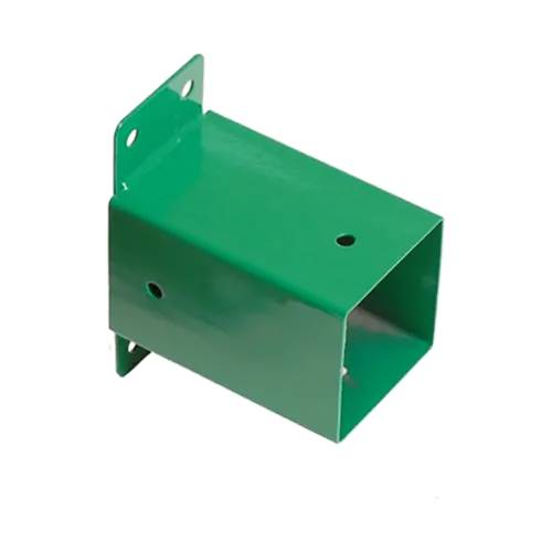 Connecteur Mural Pour Poutre Carrée Zi Ghsk 90 - 90X90 mm Vert - D-Work