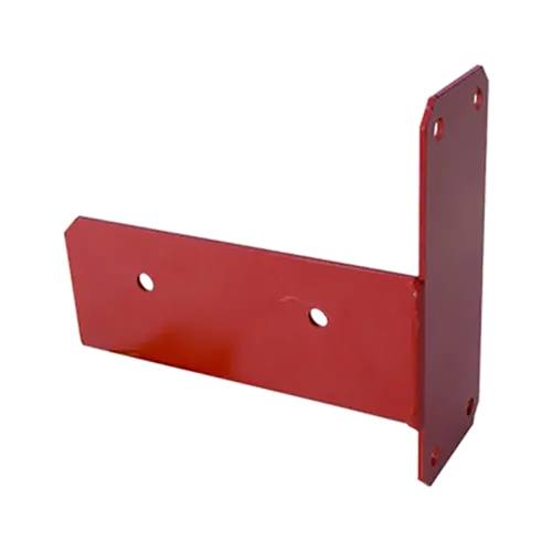 Connecteur Mural Pour Poutre Cz Ghls 90 - 90X200X3.0 mm Rouge - D-Work