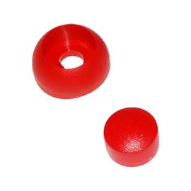 4 Bouchons De Vis M10 Rouge Ghz 2 - D-Work