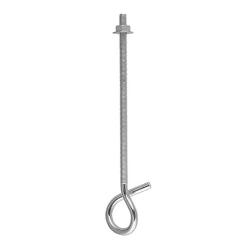 10 Goujons Suspension M10x260 mm - Acier Galvanisé - Fixation Fiable - D-Work
