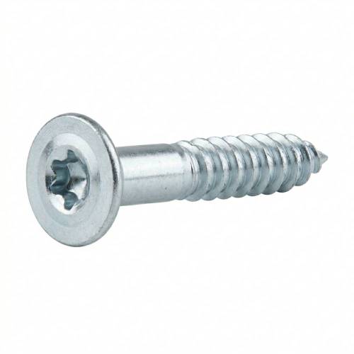 100 Vis de Construction à Tête Plate 8x50 mm T40 - Acier Zingué - Fixation Fiable - D-Work