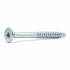200 Vis De Construction À Tête Fraisée Cs 40060 - 4X60 mm T20 Zingué Blanc - D-Work