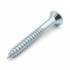 50 Vis De Construction À Tête Fraisée Cs 08240 - 8X240 mm T40 Zingué Blanc - D-Work