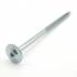 50 Vis De Construction À Tête Large Ct 06300 - 6X300 mm T40 Zingué Blanc - D-Work